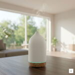 Elegancki dyfuzor zapachowy PureSense™ uwalniający kojącą mgiełkę