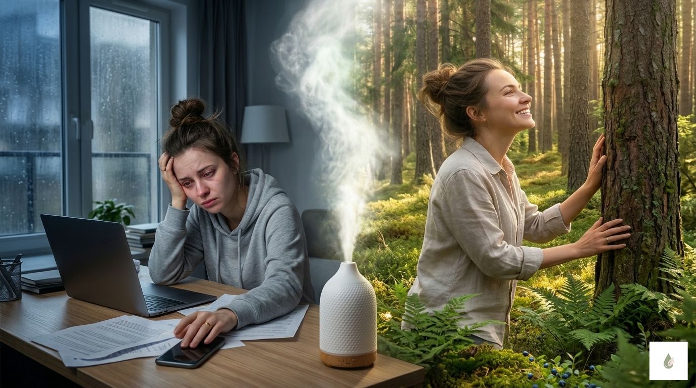 Jak w 10 sekund przenieść las do swojej sypialni? Nauka o terpenach.